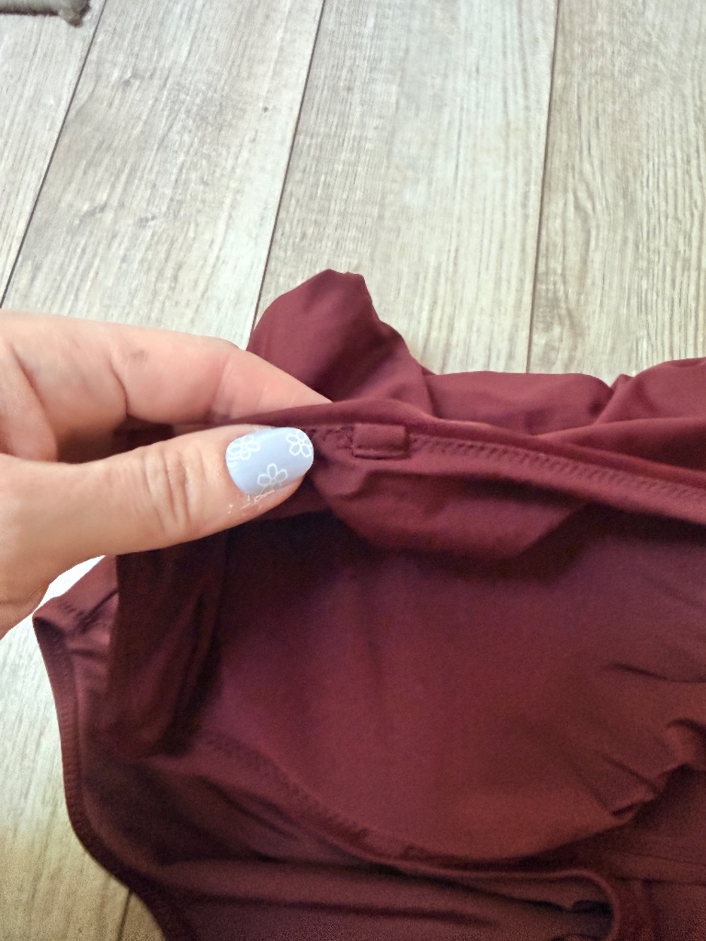 AERIE strapless one piece bathing suit XL - Picture 7 of 9